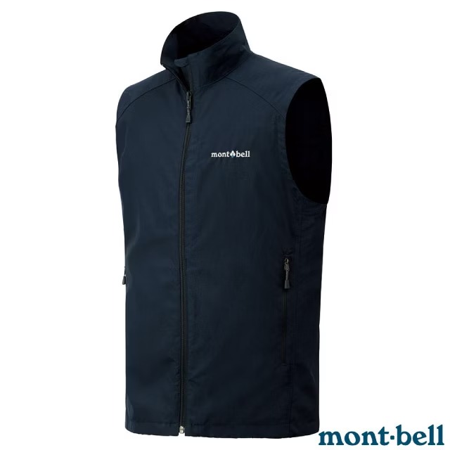 【mont-bell】男 O.D.VEST 防潑水背心.防曬防風排汗背心.運動休閒上衣/1103253 DN/DN 深藍✿30E010